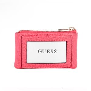 GUESS Magenta Laurel Zip Pouch